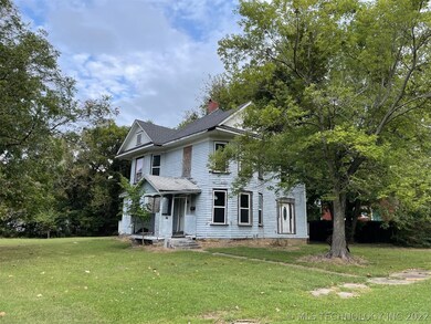 Large home on corner lot
