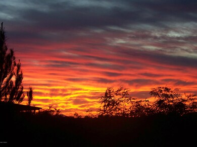 Sunset from Back Yard!