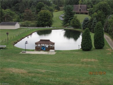 View of the front yard from the house. Yes it real