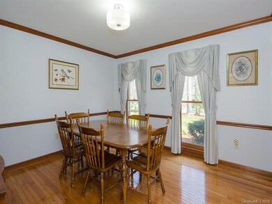 Bright dining room