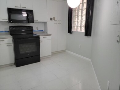 Kitchen has privacy window but lets in daylight