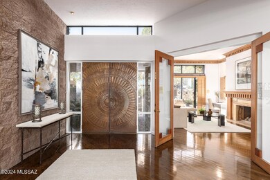 Front Entry/Library