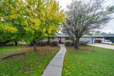 Inviting front entrance