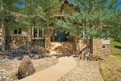 Welcoming front porch and entry