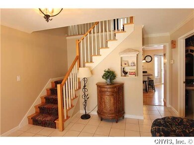 Foyer. As you enter this graceful foyer, the beaut
