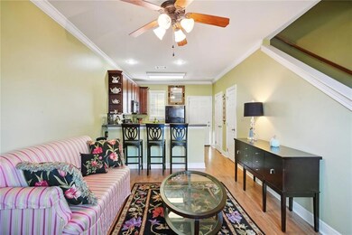 Looking back toward the kitchen. Staircase to the