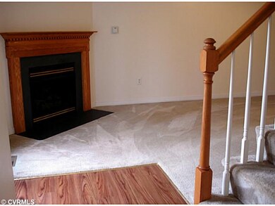 Living Room - Gas fireplace and neutral colors in 