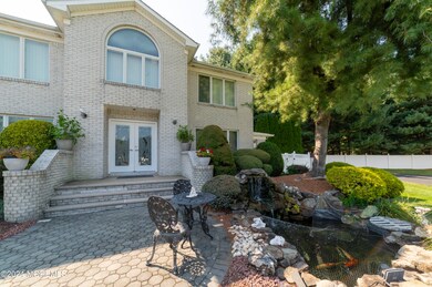 Front Entrance with Waterfall