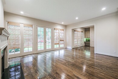 French doors provide great natural light and acces