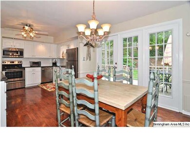 This kitchen is an absolute dream and it opens up 