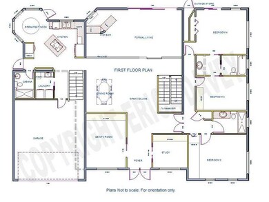 1st Floor Plan
