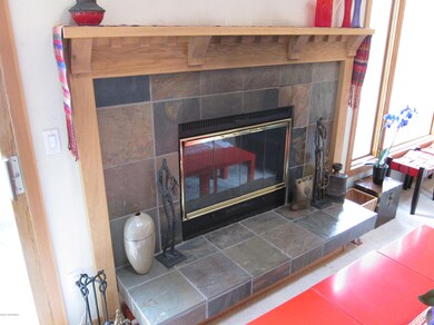 Fireplace w gas assist
