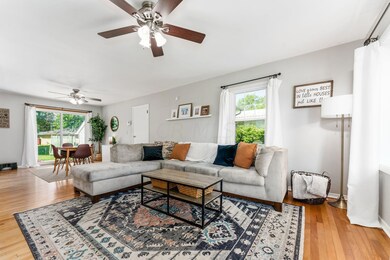 Living Space open to dining area