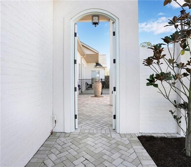 Side entrance