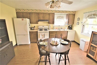 Kitchen from side entrance.