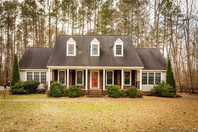 Front View with Open Porch.