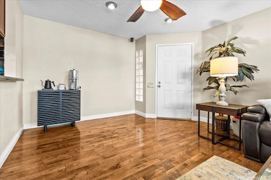 Ample space for a dining room table or comfortable