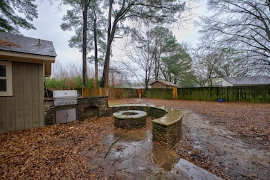 Exterior space featuring an outdoor kitchen