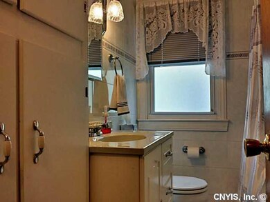 Bathroom Updated bath with lots of storage!