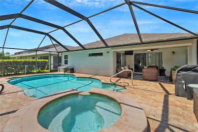 View of swimming pool featuring preserve