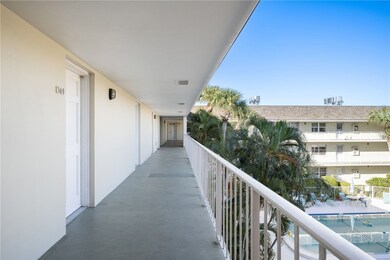 Front door overlooking the pool