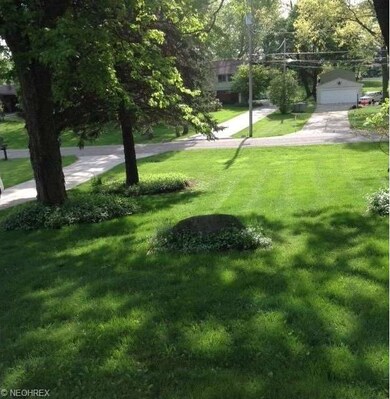 This view is from the front window of the house...