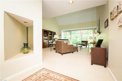 Looking into the great room from the foyer