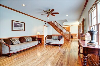 Family Room connects to kitchen, sunroom, foyer, a