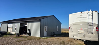 View of pole building