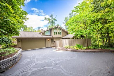 View of front of home with garage