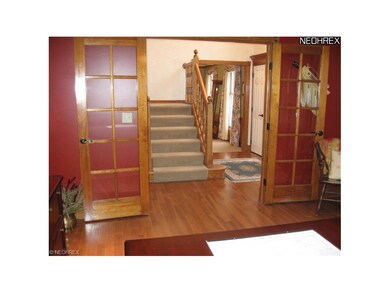 View of Foyer and entrance to upstairs from the of