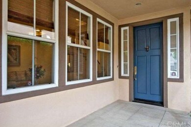 Front porch with covered entrance