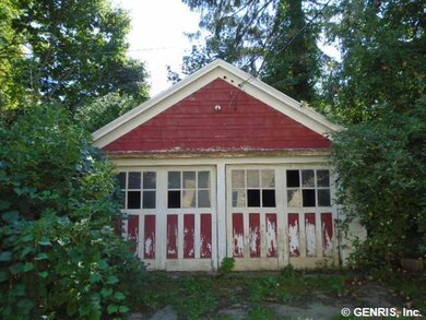 Garage Spacious detached two car garage for all yo