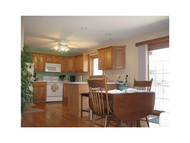 Dining Area. Kitchen/Dining Room with sliders to t