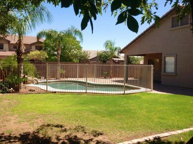 Fenced Play Pool & Patio Area