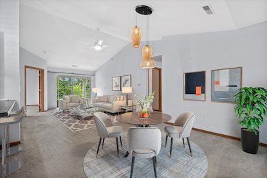 Virtually Staged Dining Room