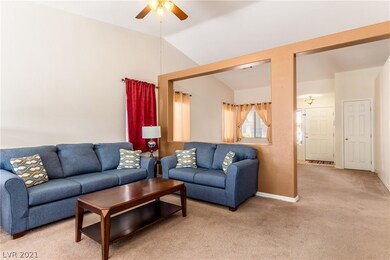 Family room. Just across the kitchen and dining ar