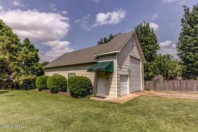 Side view of workshop