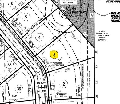 Recorded Plat of Site 3