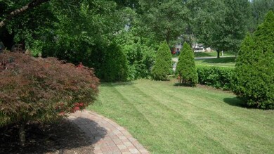 Side yard with picket fence!