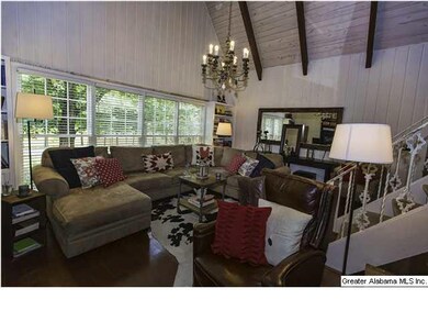 Large Great Room with soaring ceilings