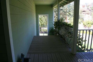 Covered entry as seen from front door