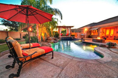 Pool and ramada