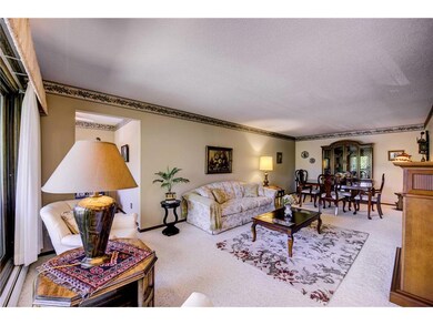 Living Room looking toward den