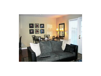 The family room is open to the dining area and kit
