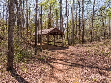 Your own covered bridge!  FETA trail on the proper
