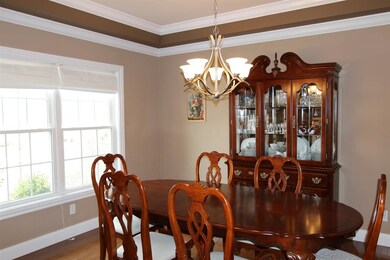 You will love the trey ceiling in the formal dinin