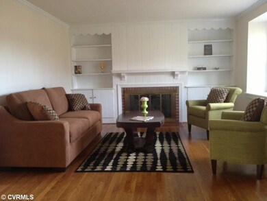 Living Room - Hdwd. Flrs., Fireplace, Built-ins, N