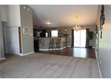 Dining Room. Open concept LR, DR, Kitchen!