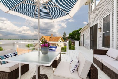 Second level deck with incredible views!